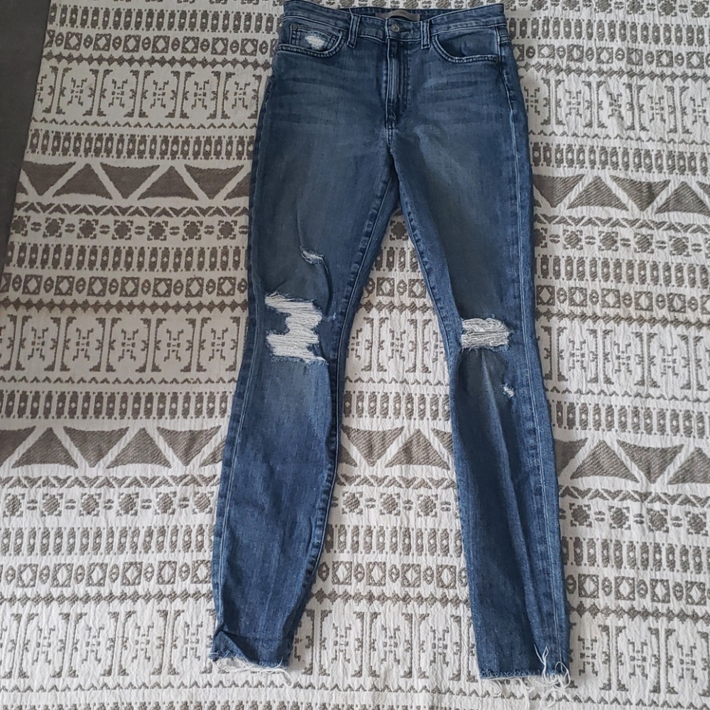 Joe's Charlie High Rise Skinny Jeans